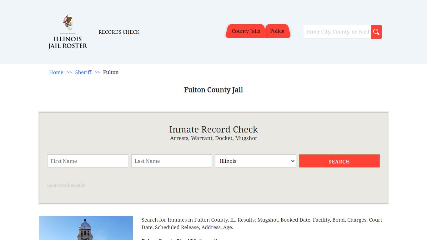 Fulton County Jail - Jail Roster Search