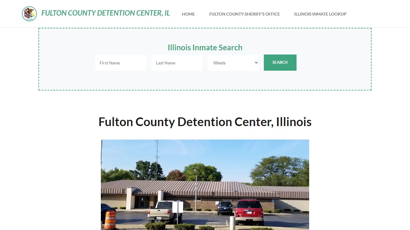 Fulton County Detention Center, IL Inmate Roster, Offender Search